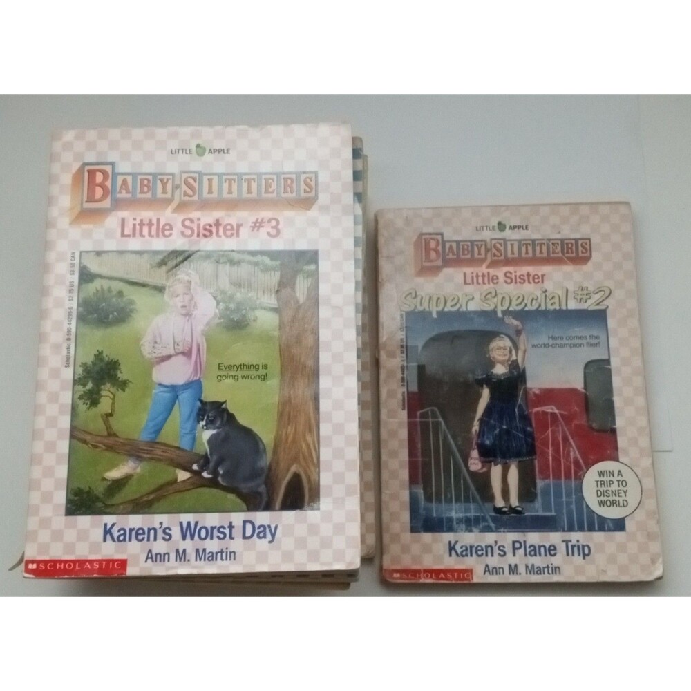Vintage Babysitters Club Little Sister Series Lot of 12 Books Varied Condition